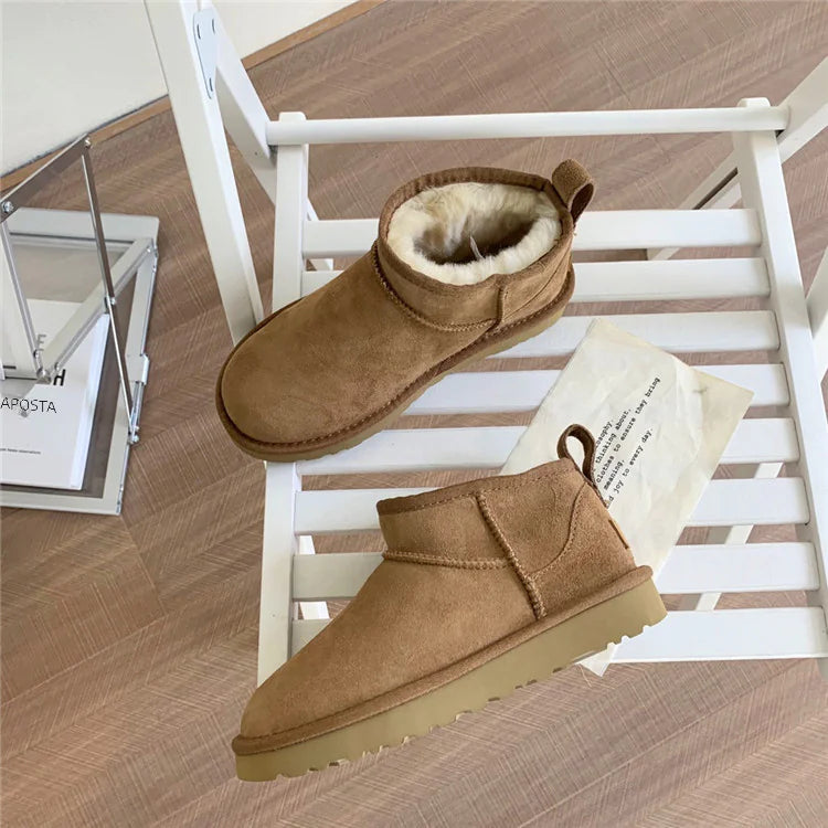 Mini Short Boots  - Suede Boots