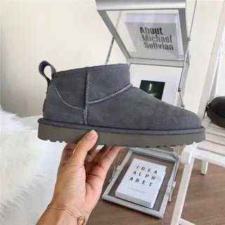 Mini Short Boots  - Suede Boots