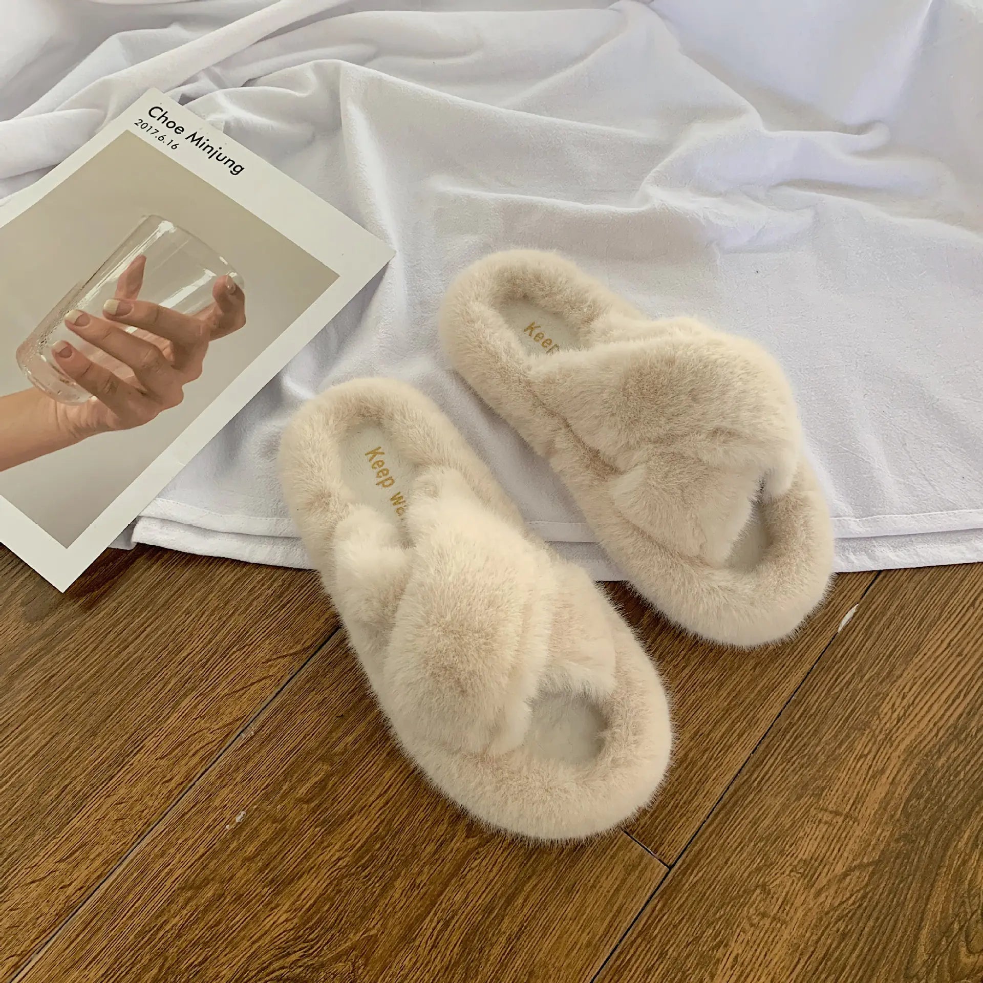 Women's Fuzzy Slippers