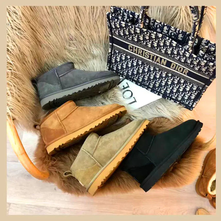 Mini Short Boots  - Suede Boots