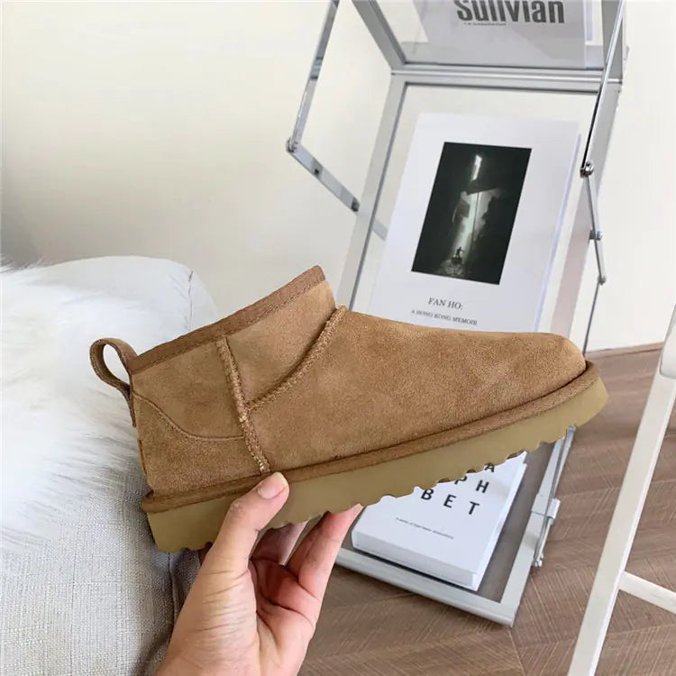 Mini Short Boots  - Suede Boots