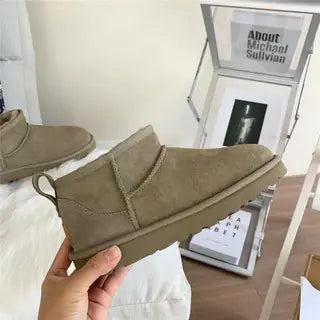 Mini Short Boots  - Suede Boots